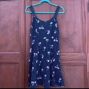 summer dress w/ flowers